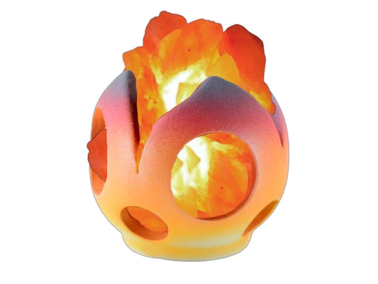Lámpara de Sal Tulipán 10 cm