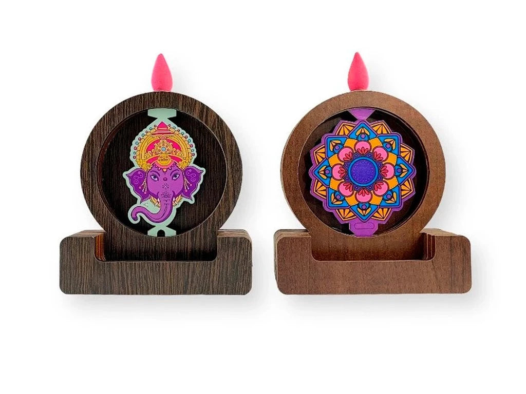 CASCADA DE HUMO MDF DECO COLOR MEDIANA 13CM
