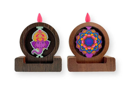 CASCADA DE HUMO MDF DECO COLOR MEDIANA 13CM