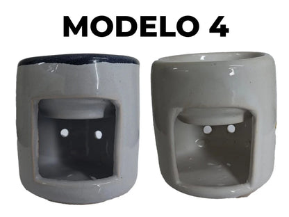 Hornillo esmaltado marmolado de 11cm