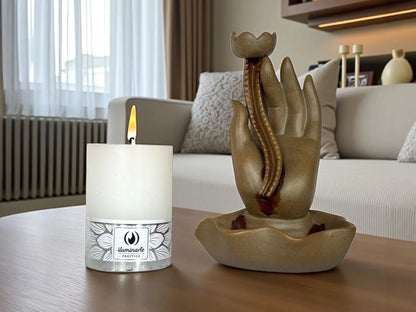 Deco Line Largo 8 x 5.6 cm - Velas Neutras