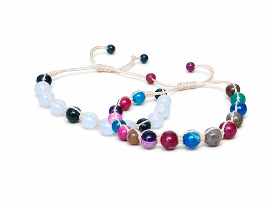 Pulsera Trenzada 7 Chakras X 1