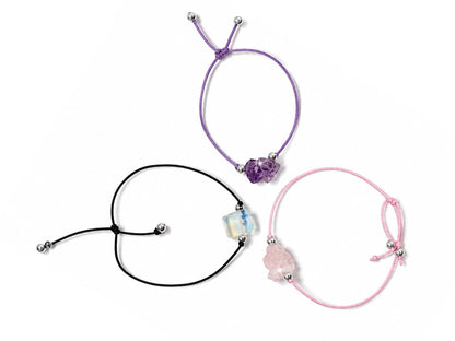 PULSERA HILO PIEDRA EN BLISTER