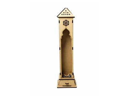 PORTA SAHUMERIO CASITA ALTAR 33CM