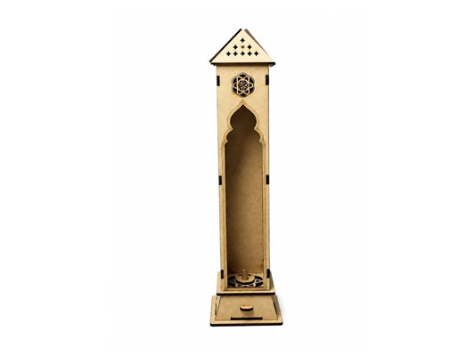 PORTA SAHUMERIO CASITA ALTAR 33CM