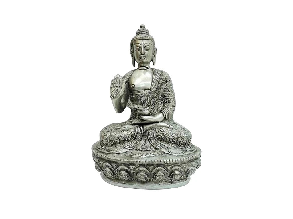 Bronce Buda Tallado con Historia | Medida 25 cm