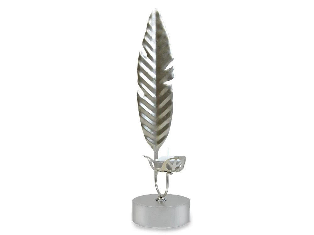 Porta Velas Pluma 28 cm