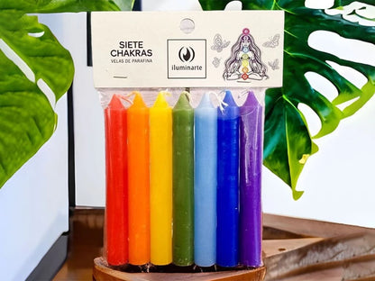 Velas 7 Chakras de Parafina