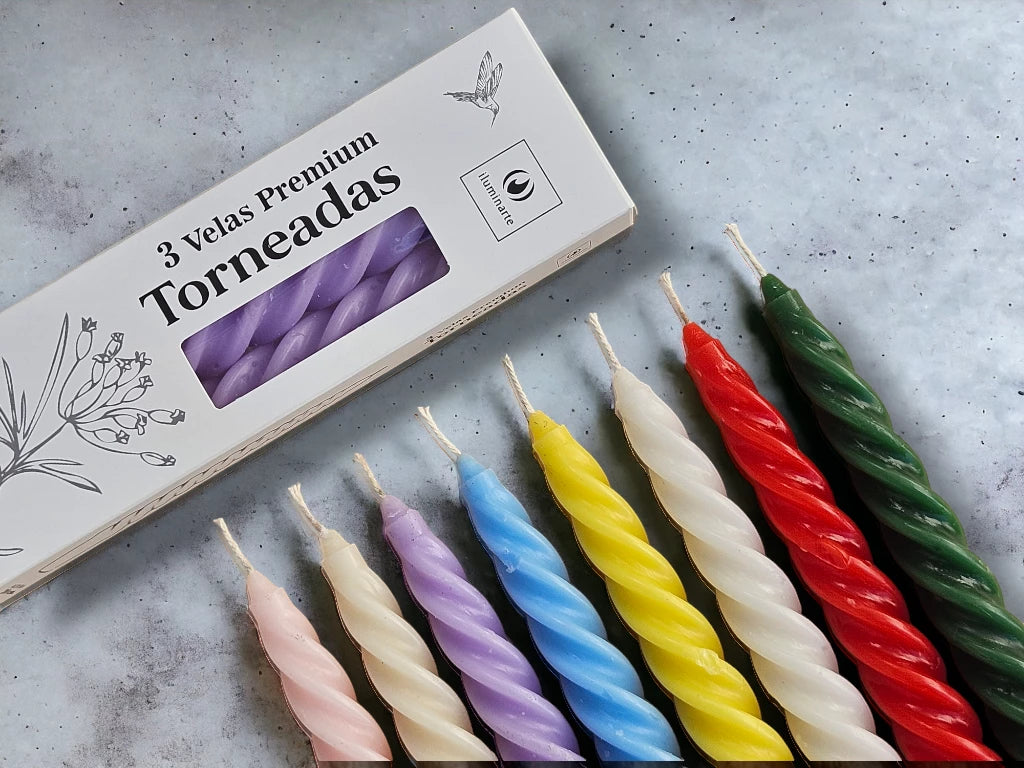 Velas Premium Torneadas 20 cm
