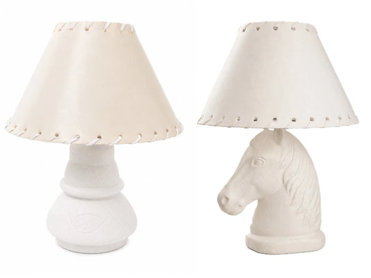 VELADOR CERAMICA CON PANTALLA 30CM VS MODELOS
