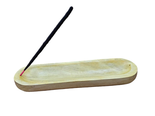 Porta Sahumerios de Madera Gigante 30x9.5cm