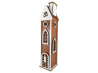 Porta Sahumerios Casita MDF 20cm