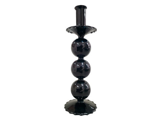 PORTA VELA VINTAGE BLACK 28CM