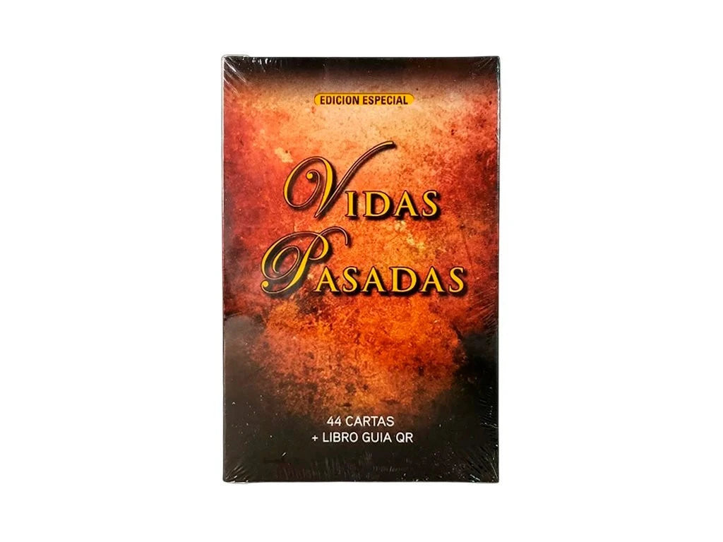 Tarot Vidas Pasadas: 44 Cartas + Libro Guía