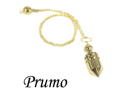 Pendulo de Bronce con Testigo Chico 3.5cm