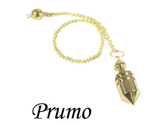 Pendulo de Bronce con Testigo Chico 3.5cm