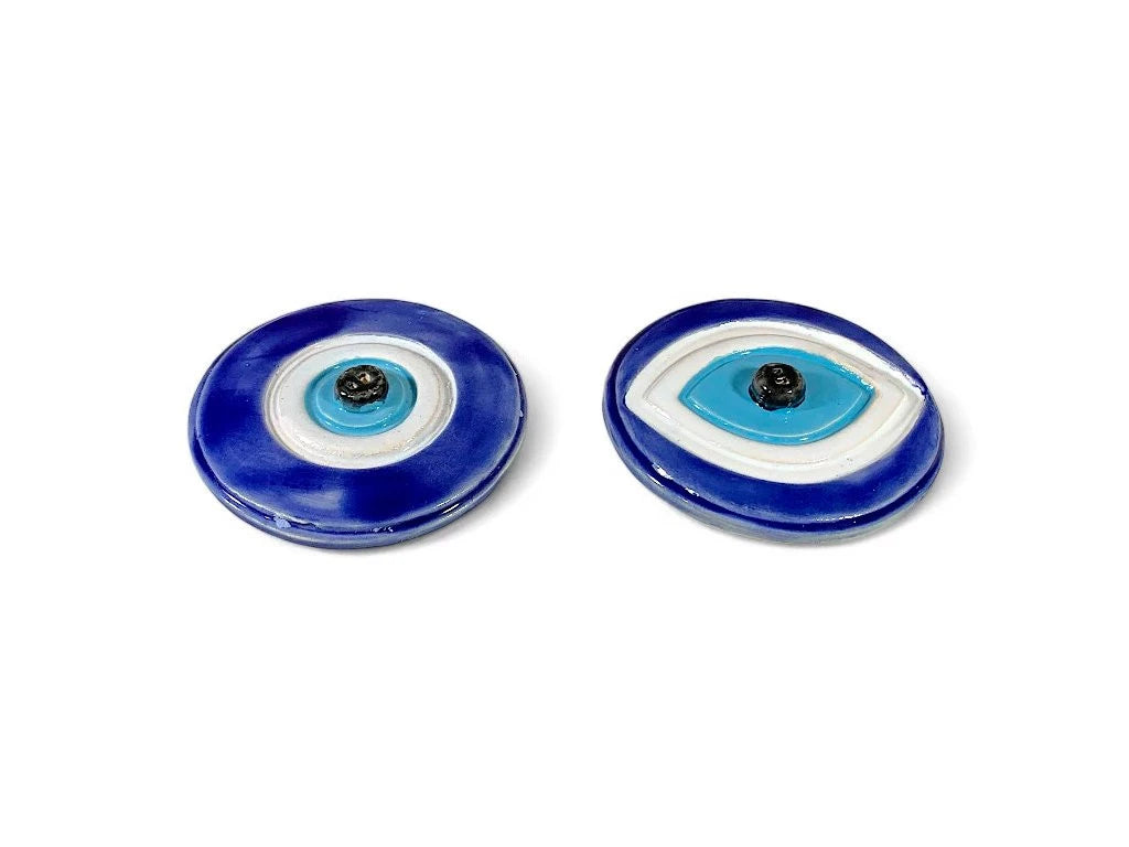 Porta Sah Ojo Turco Redondo Esmaltado 9cm | Modelos Variados