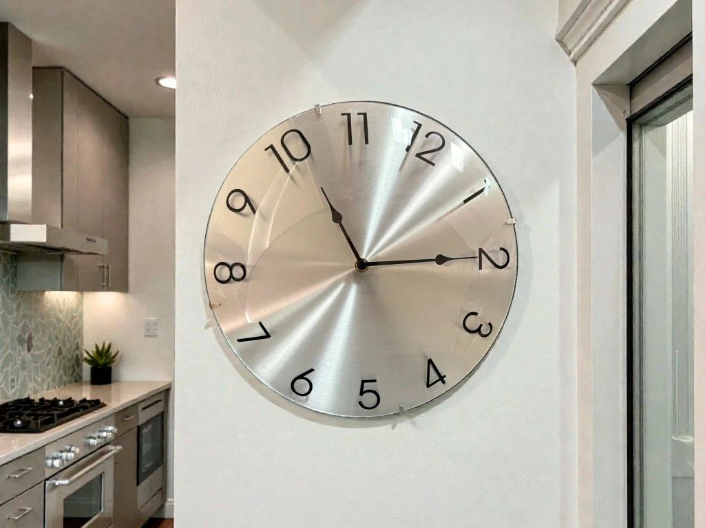 RELOJ DE PARED METALICO 30CM
