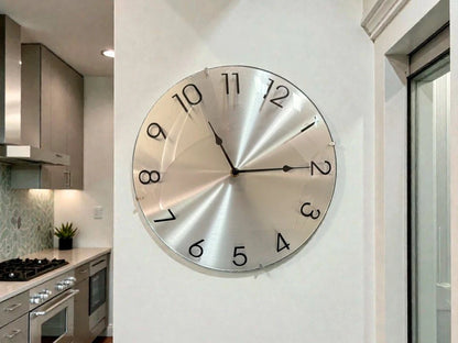 RELOJ DE PARED METALICO 30CM