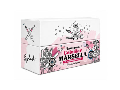 TAROT PARA COLOREAR CAJA RIDER - 78 NAIPES P/PINTAR