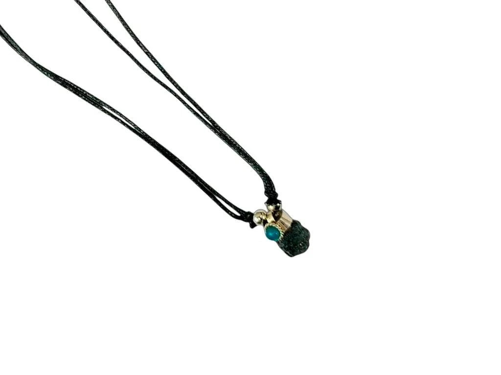 COLLAR TURMALINA CORDON NEGRO