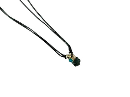 COLLAR TURMALINA CORDON NEGRO