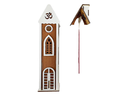 Porta Sahumerios Casita MDF 20cm