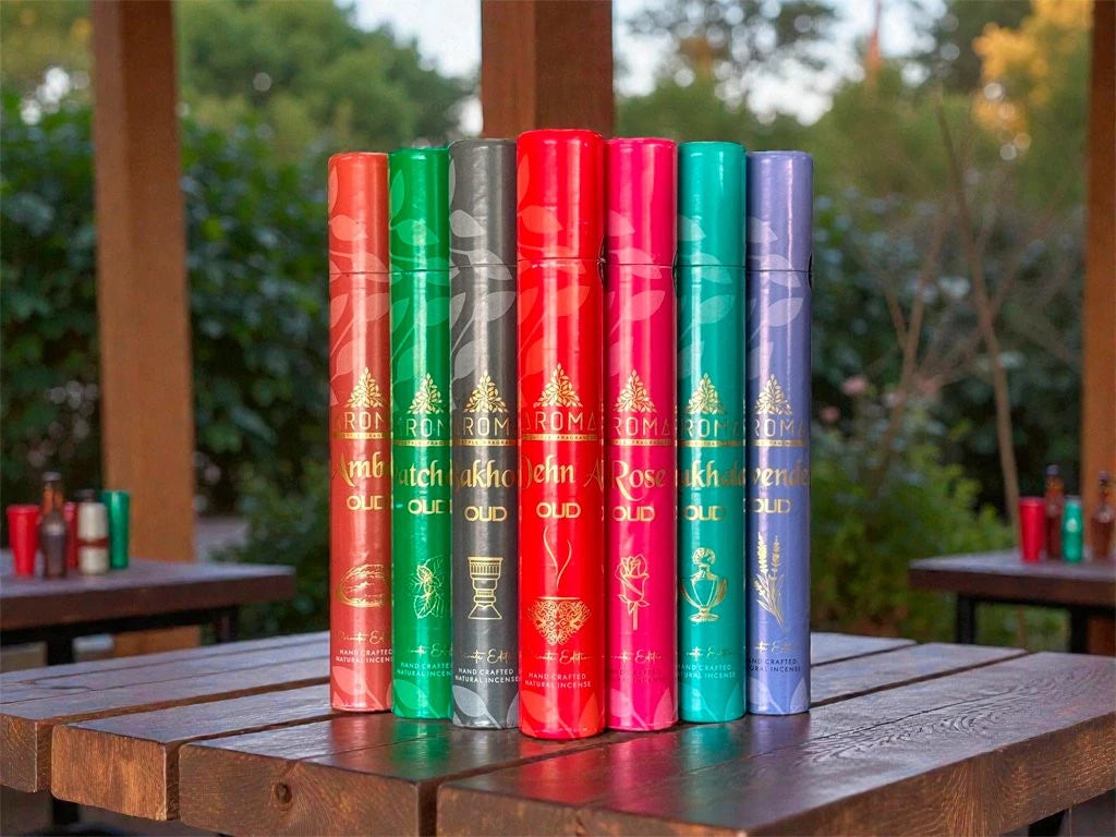 SAHUMERIOS MASALAS PREMIUM EN TUBO OUD FRAGANCIAS ARABES - X 1
