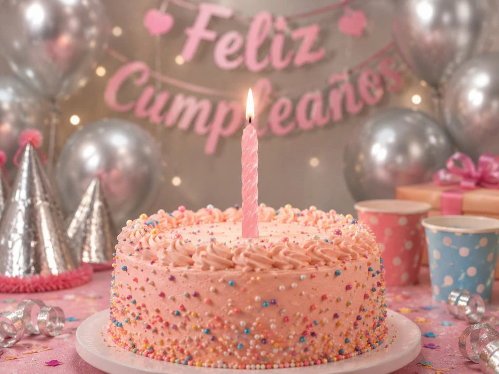 Vela para torta individual