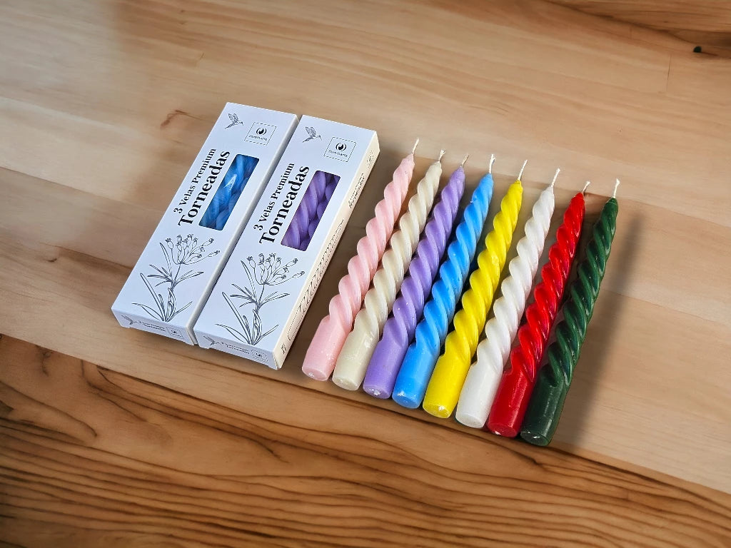 Velas Premium Torneadas 20 cm