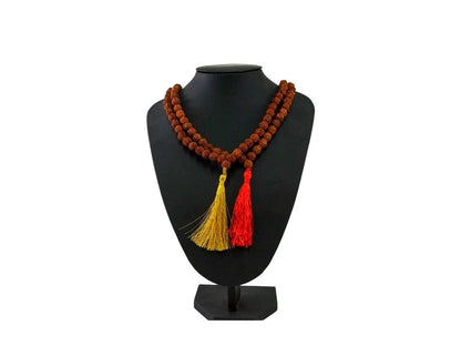 Rudraksha Mala 10 mm - Collar de meditación para yoga