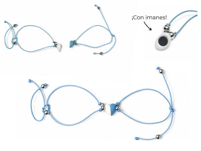 PULSERA ARGENTINA DOBLE CORAZÒN