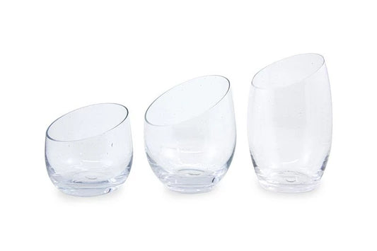 Set de 3 Copones de Cristal