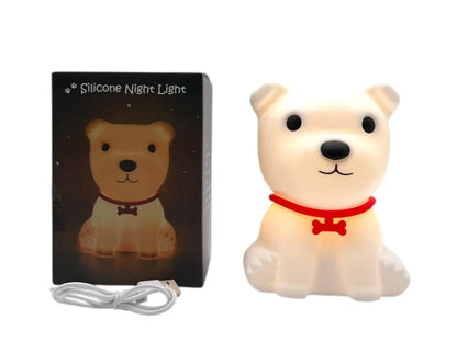 PERRITO LUZ TACTIL 16 CM