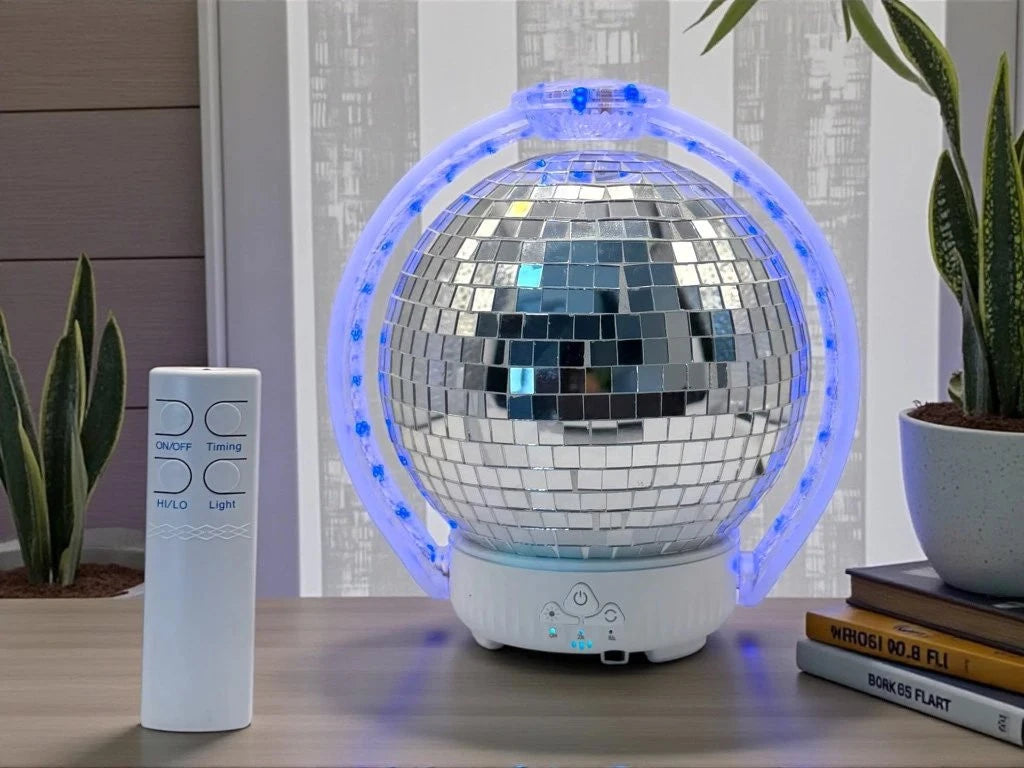 HUMIDIFICADOR BOLA DE ESPEJOS 17,5 CM