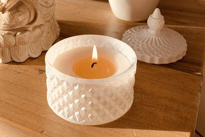 Vela Caramelera Blanca 9x11 cm