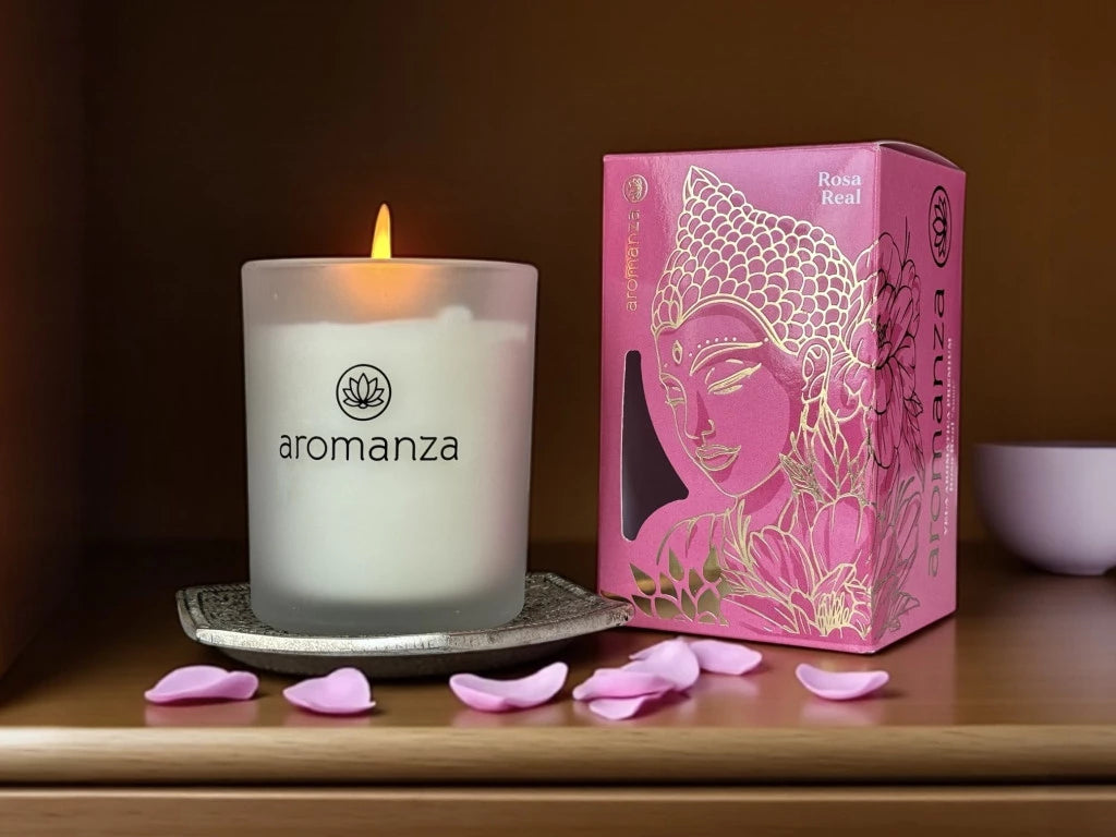 Vela aromática premium AROMANZA