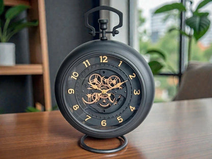 RELOJ DE REPISA CON ENGRANAJES 40.5CM