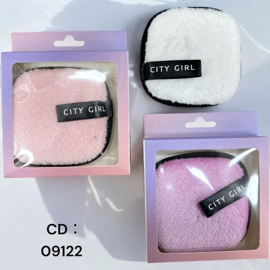 ESPONJA FACIAL CUADRADA CITY GIRL