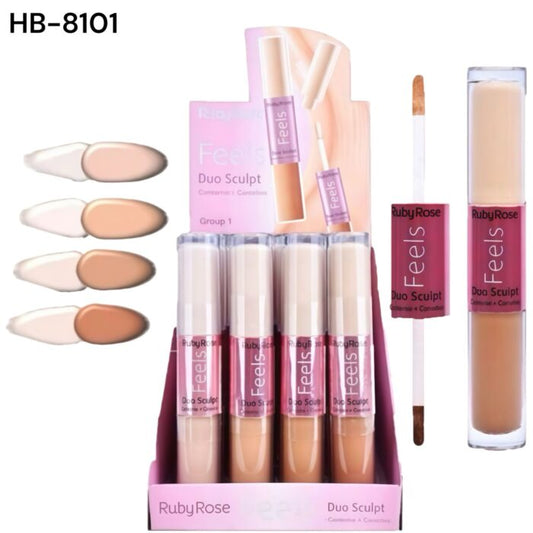 CORRECTOR DOBLE RUBY ROSE