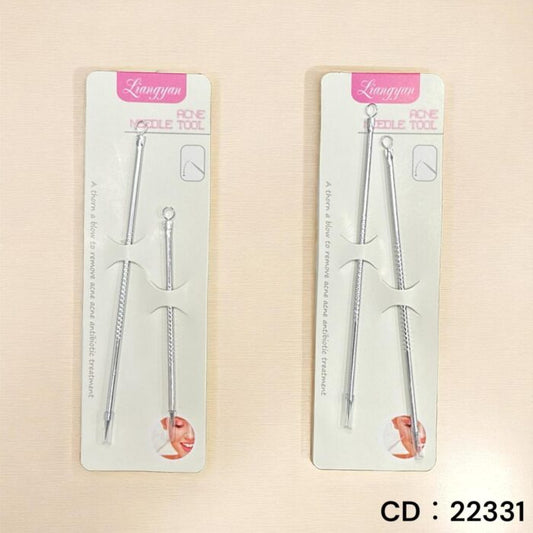 SET AGUJA*2 Extractor Removedor Acne Puntos Negros