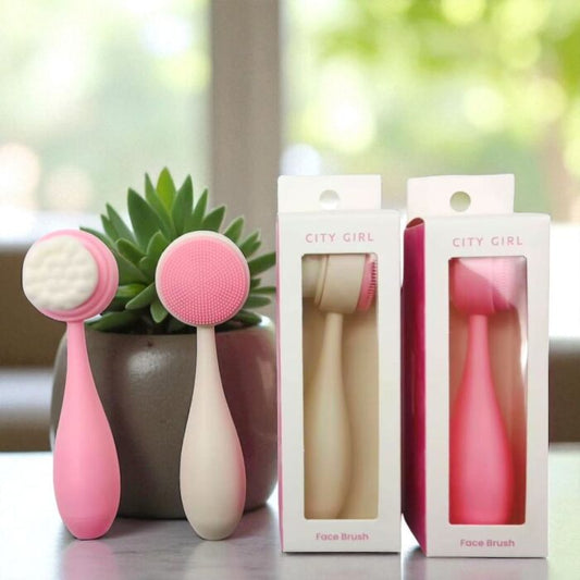 cepillo limpiador y exfoliador facial CITY GIRL