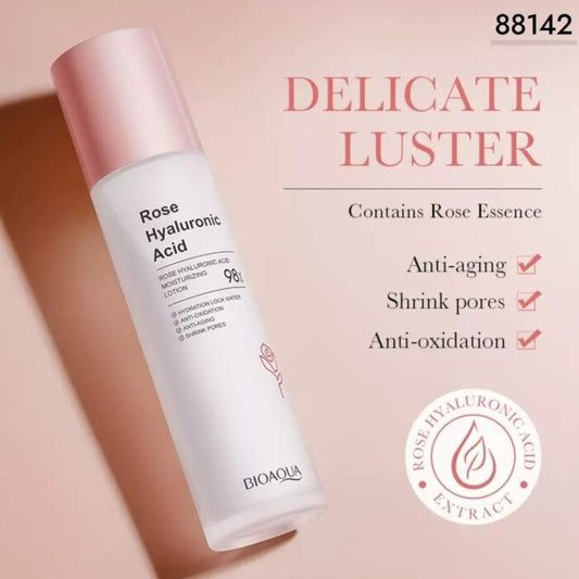 Loción Facial Con Ácido Hialuronico Y Rosas Bioaqua