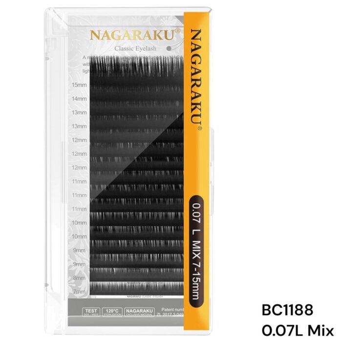 EXTENSIONES DE PESTAÑAS NAGARAKU 0.07L MIX