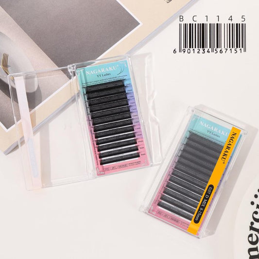 EXTENSIONES DE PESTAÑAS TECNOLOGICAS 2D YY NAGARAKU 0.07D MIX