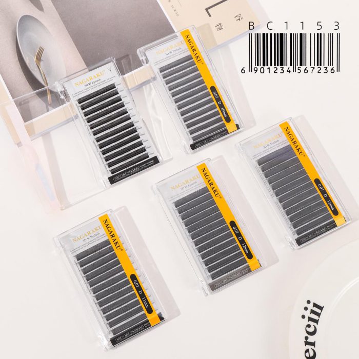 EXTENSIONES DE PESTAÑAS TECNOLOGICAS 3D W NAGARAKU 0.07D MEDIDA UNICA