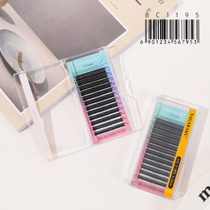 EXTENSIONES DE PESTAÑAS TECNOLOGICAS 2D YY NAGARAKU 0.05D MIX