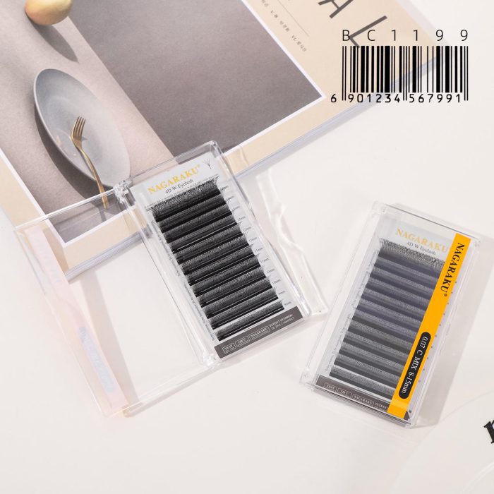 EXTENSIONES DE PESTAÑAS TECNOLOGICAS 4D W NAGARAKU 0.07C MIX