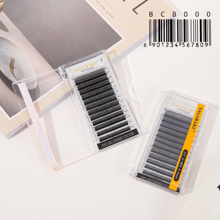EXTENSIONES DE PESTAÑAS TECNOLOGICAS 7D W NAGARAKU 0.07D MIX