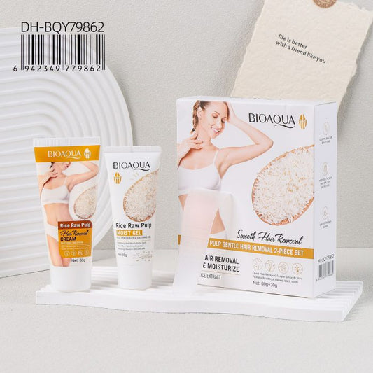 KIT CREMA CORPORAL ARROZ BIOAOUA